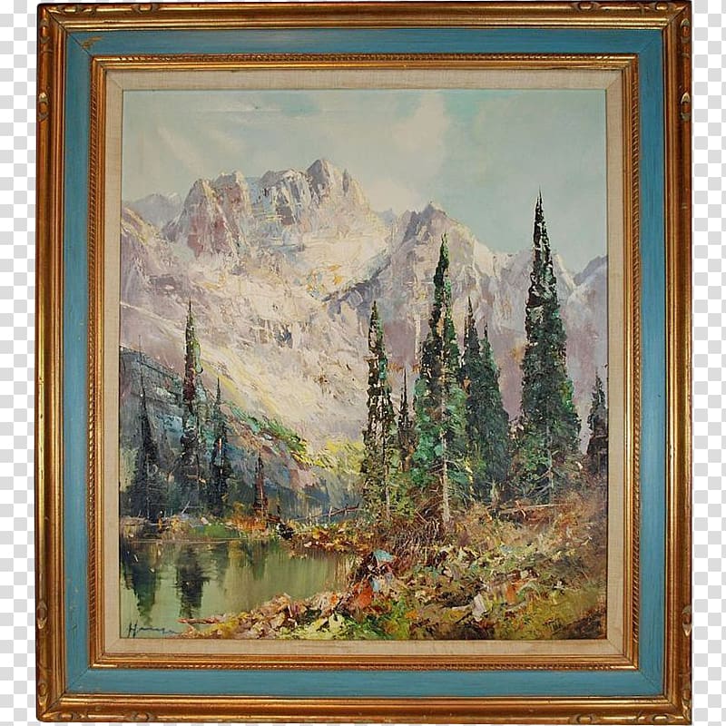 Watercolor painting Art Oil painting, landscape paintings transparent background PNG clipart