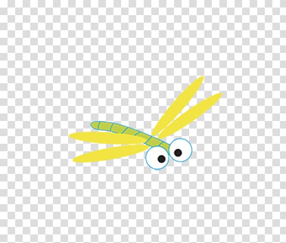 Dragonfly Yellow Illustration, Yellow dragonfly transparent background PNG clipart