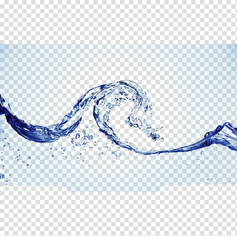 blue spray transparent background PNG clipart