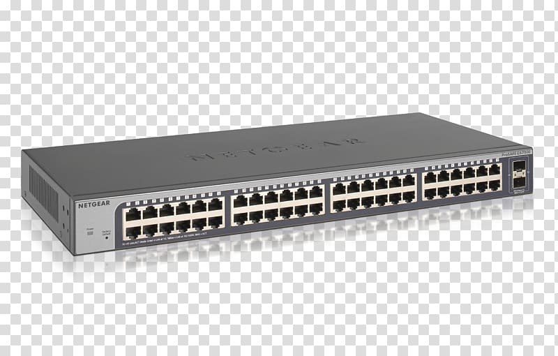 Gigabit Ethernet Netgear Network switch Small form-factor pluggable transceiver Power over Ethernet, others transparent background PNG clipart