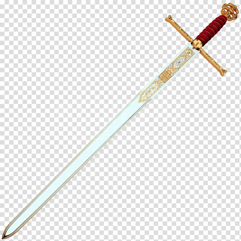 Espadas y Sables de Toledo Sword Catholic Monarchs, Sword transparent background PNG clipart