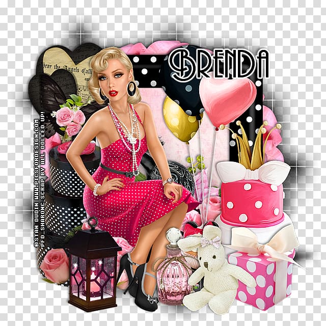 Barbie Pin-up girl Pink M Gift, barbie transparent background PNG clipart