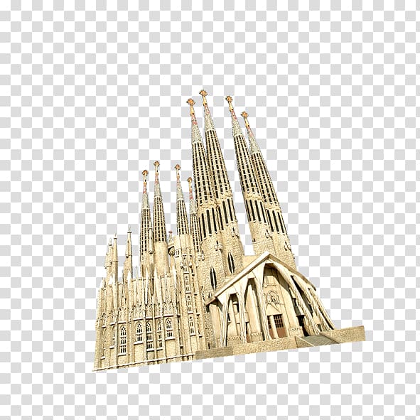 Sagrada Famxedlia Barcelona Cathedral Saint Basils Cathedral, building transparent background PNG clipart