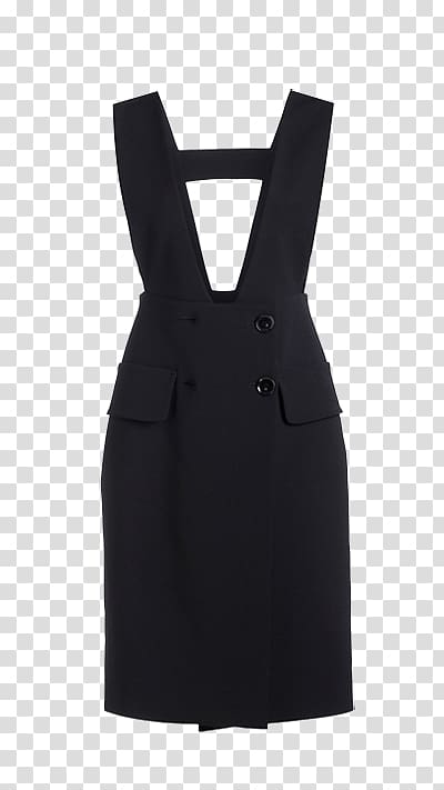 Little black dress Blouse Top Jumper Dxe9colletage, Strap black dress transparent background PNG clipart