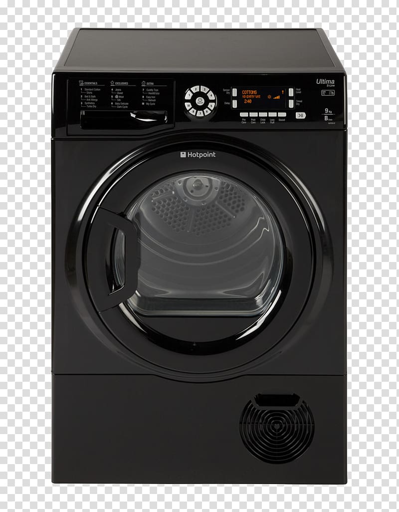 Hotpoint Ultima S-Line SUTCD 97B 6-M Clothes dryer Home appliance Condenser, others transparent background PNG clipart