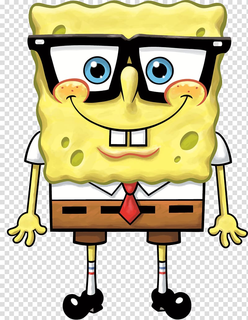 SpongeBob Squarepants, Spongebob Glasses transparent background PNG clipart