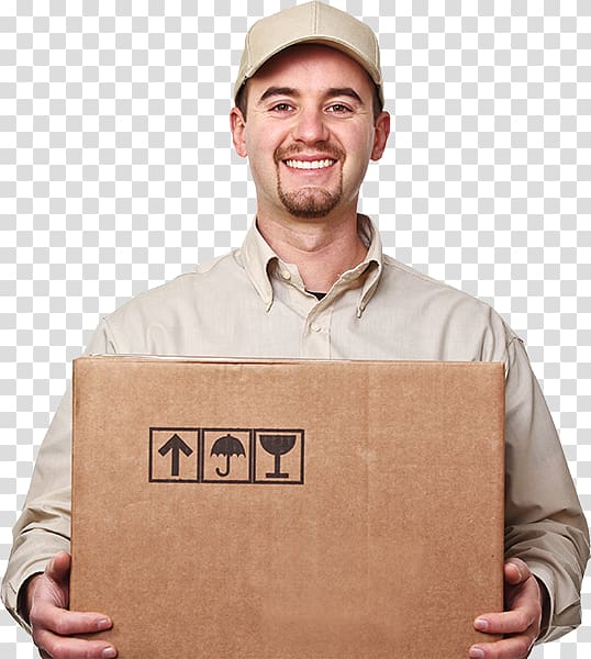 Delivery Man Package delivery , shutter transparent background PNG clipart