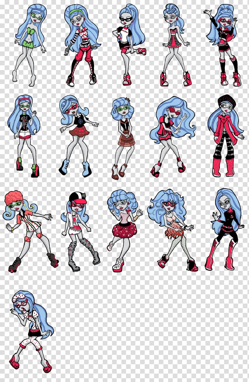 Monster High: Ghoul Spirit Doll Drawing Fan art, Monster High Ghoul Spirit transparent background PNG clipart