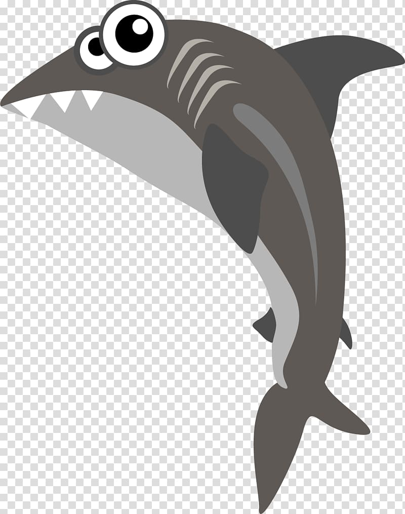 Dolphin The Blue Marlin Shark , shark cartoon transparent background PNG clipart