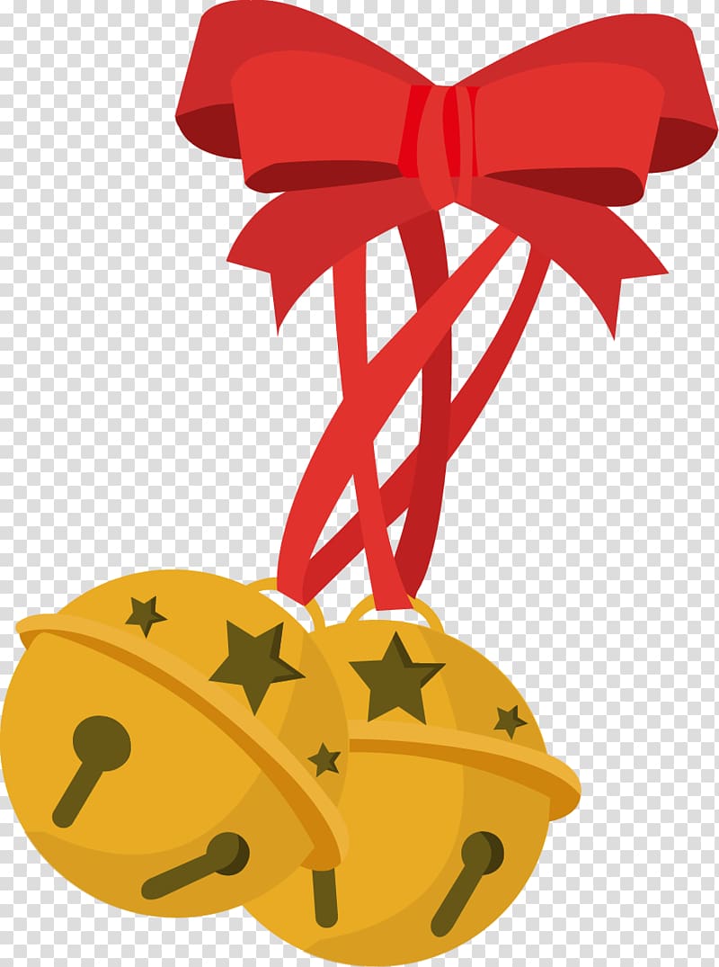 Christmas Jingle Bells Euclidean , Christmas decoration bell transparent background PNG clipart