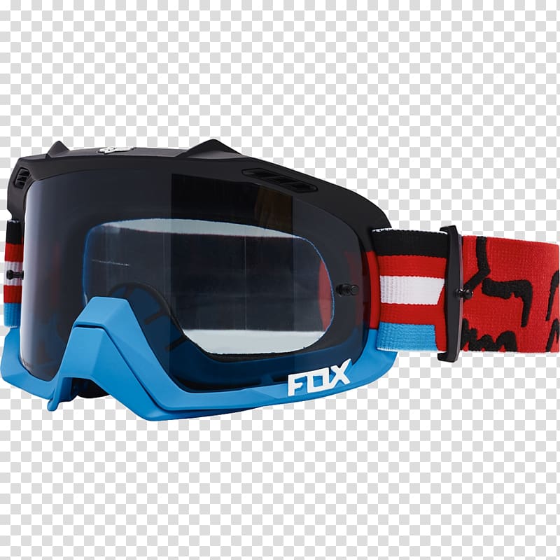 Fox Racing Anti-aircraft warfare Goggles Clothing Anti-fog, Fox racing transparent background PNG clipart