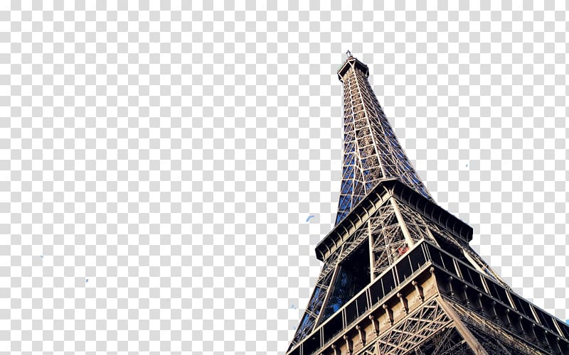 low-angle of Eiffel Tower, Eiffel Tower High-definition television , Paris, France Eiffel transparent background PNG clipart