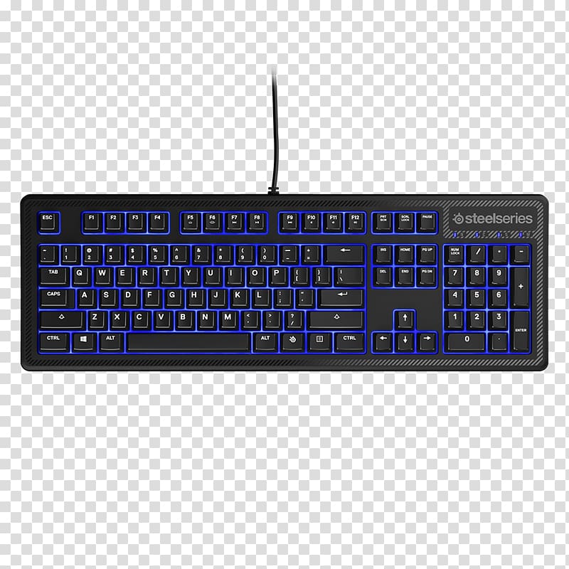 Computer keyboard Gaming keypad Electrical Switches Video game, keyboard transparent background PNG clipart