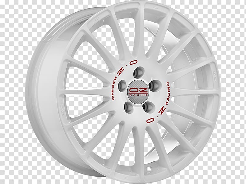 Car World Rally Championship OZ Group Rim Alloy wheel, car transparent background PNG clipart