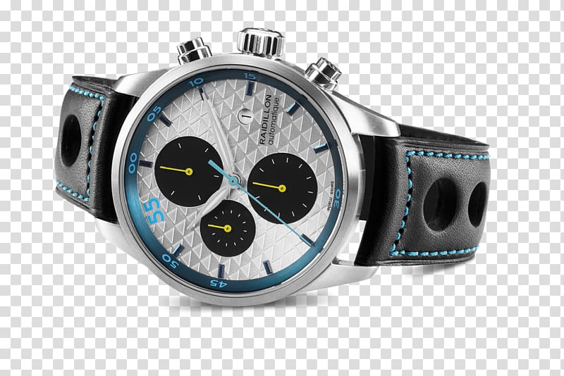 Watch strap Raidillon Chronograph Automatic watch, watch transparent background PNG clipart