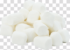 Large White Marshmallows Pile transparent background PNG clipart thumbnail