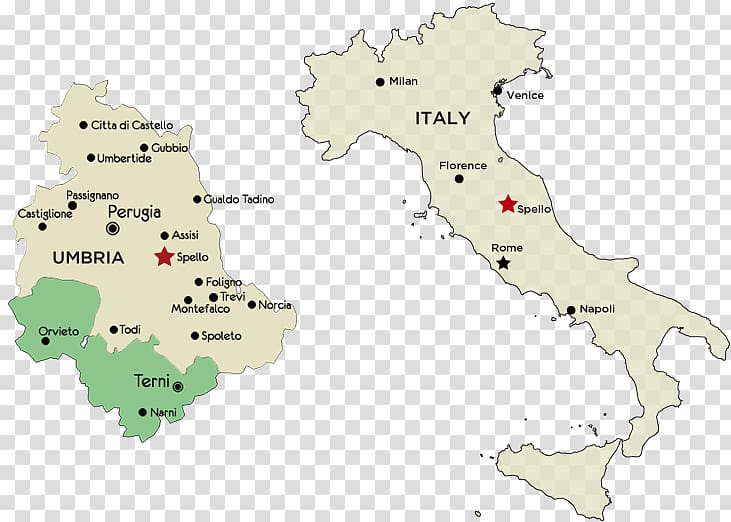 Map Regions of Italy Terni Lazio Tuscany, montefalco umbria italy transparent background PNG clipart