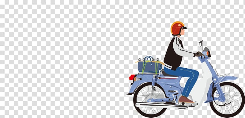 Honda Super Cub Bicycle Honda Sport 90 Scooter, honda transparent background PNG clipart