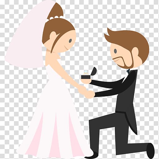 Computer Icons Wedding Romance couple, bride and groom transparent background PNG clipart