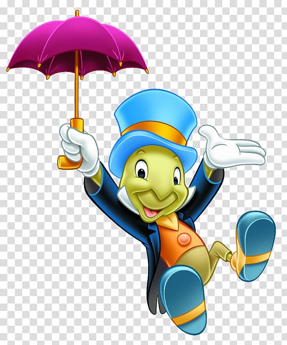 Jiminy Cricket The Talking Crickett Geppetto The Adventures of Pinocchio, jiminy cricket transparent background PNG clipart