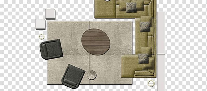 illustration of sofa and sofa chair, Couch Table Furniture Sofa bed Chair, Couch top view transparent background PNG clipart