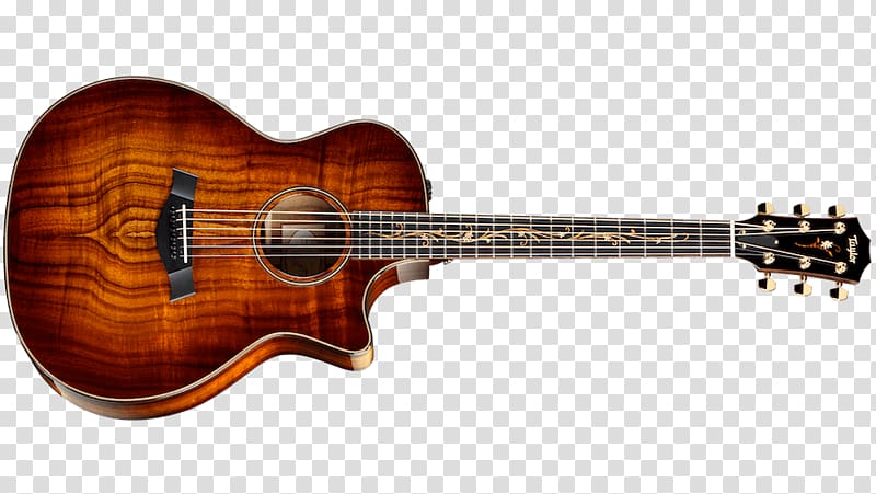Taylor Guitars Taylor K24ce Acoustic-Electric Guitar Koa, guitar transparent background PNG clipart