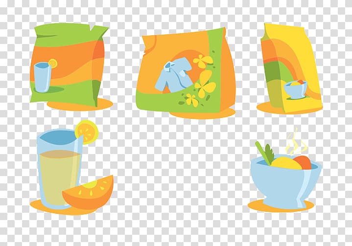 Packaging and labeling Illustration, Expanded food snack fruit juice transparent background PNG clipart