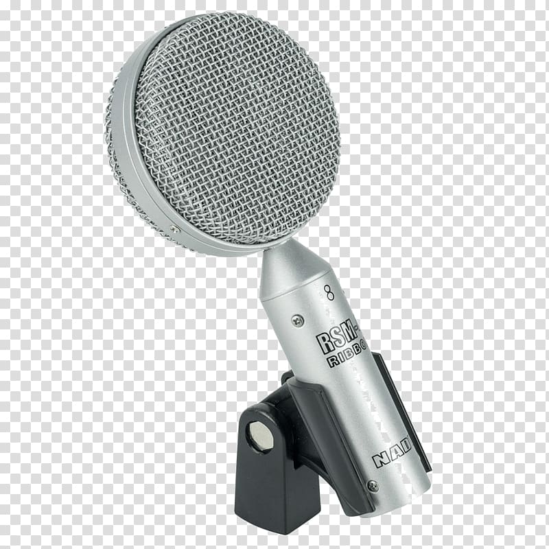 Ribbon microphone Nady Systems, Inc. Audio Nady RSM-5, microphone transparent background PNG clipart