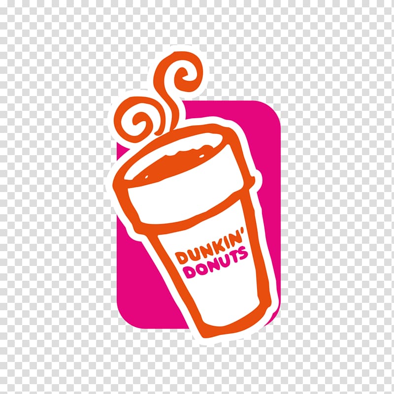 Dunkin' Donuts Coffee Logo Cafe, Coffee transparent background PNG clipart