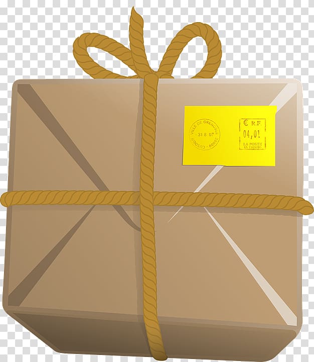 Package delivery Parcel post , box transparent background PNG clipart