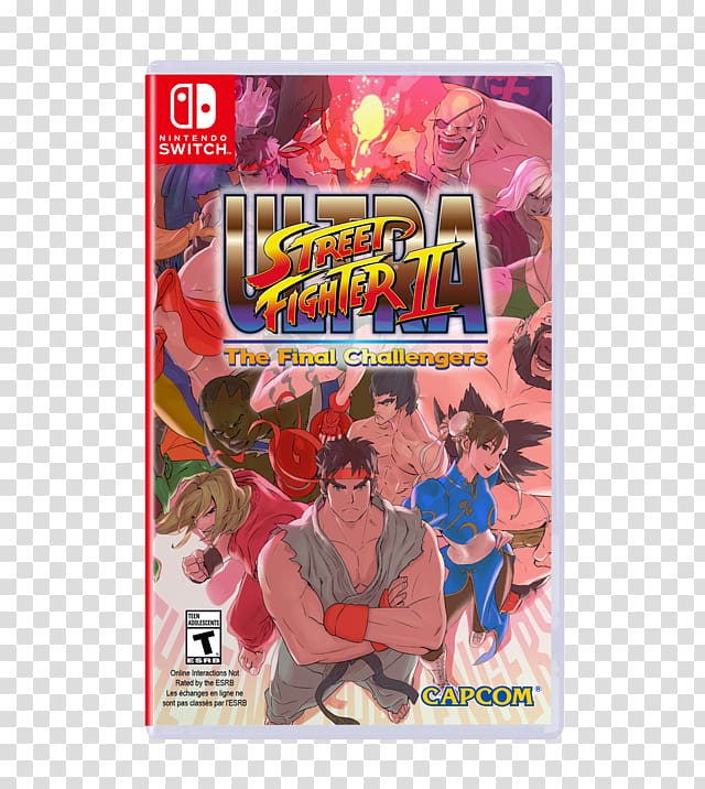 Ultra Street Fighter II: The Final Challengers Street Fighter II: The World Warrior Nintendo Switch Street Fighter 30th Anniversary Collection Ryu, nintendo transparent background PNG clipart