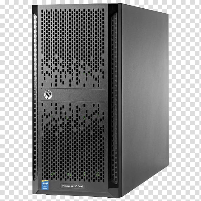 Hewlett-Packard Computer Servers HPE ProLiant, ML150 Gen9, 0 MB RAM, 0 GB HDD HPE ML150 Gen9 E5-2609v4 Base EU Server 834607-421, hewlett-packard transparent background PNG clipart