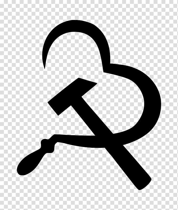 Soviet Union Hammer and sickle T-shirt Symbol Communism, hammer transparent background PNG clipart