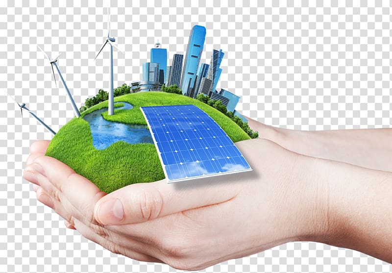 Renewable energy Renewable resource Solar power Smart city, energy transparent background PNG clipart