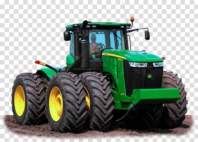 John Deere Wheel tractor-scraper Busy Tractors, Busy Days Heavy Machinery, tractor transparent background PNG clipart
