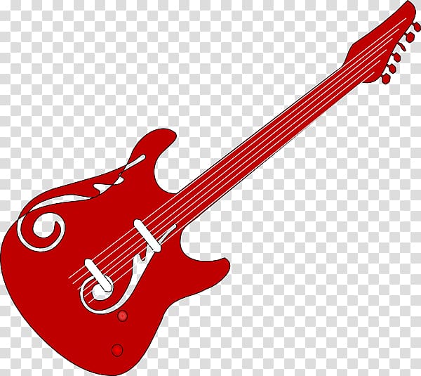 Cartoon Guitar transparent background PNG cliparts free download | HiClipart
