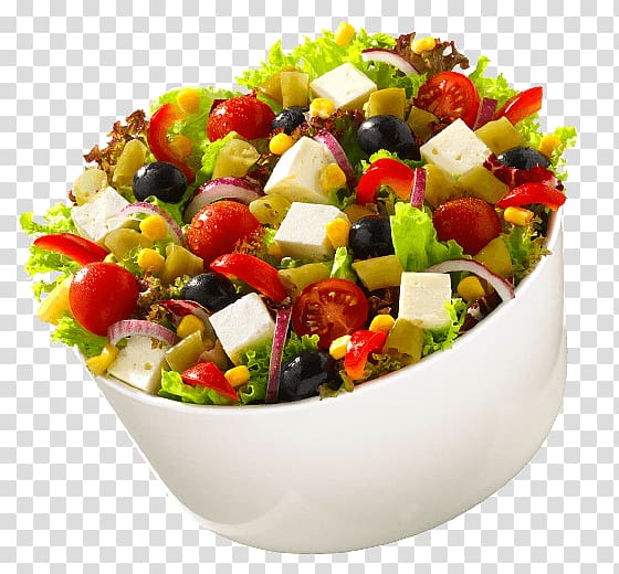 Greek salad Israeli salad Fattoush Vegetarian cuisine Israeli cuisine, salad transparent background PNG clipart
