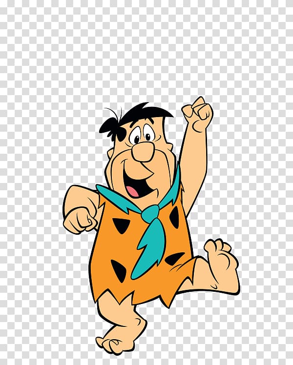 Flintstone art, Fred Flintstone Yabba Dabba Doo! Wilma Flintstone Barney Rubble Bedrock, others transparent background PNG clipart