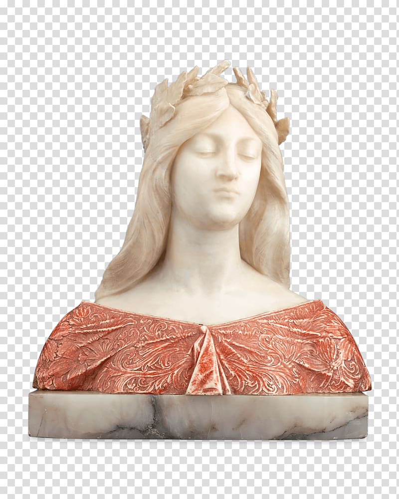 Stone sculpture Bust Alabaster Marble, others transparent background PNG clipart
