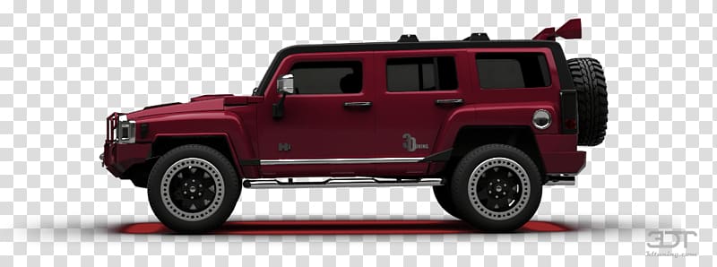 Hummer H3 Car Jeep Automotive design, car transparent background PNG clipart