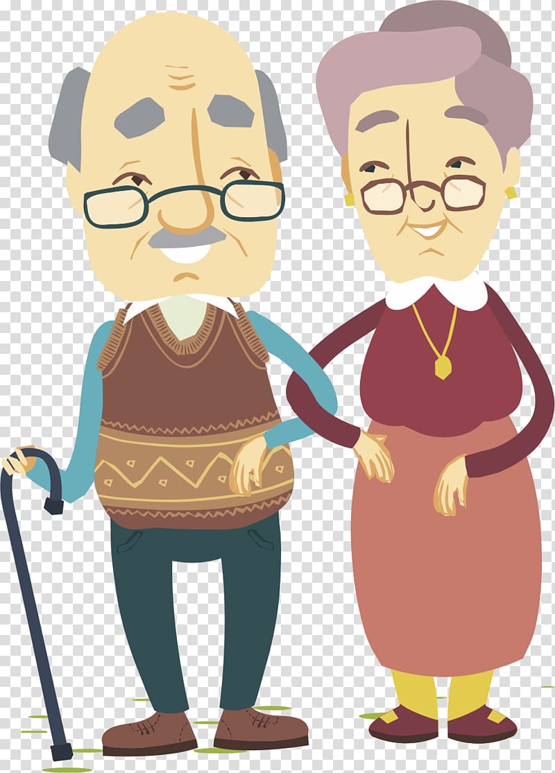 Изображение бабушки и дедушки