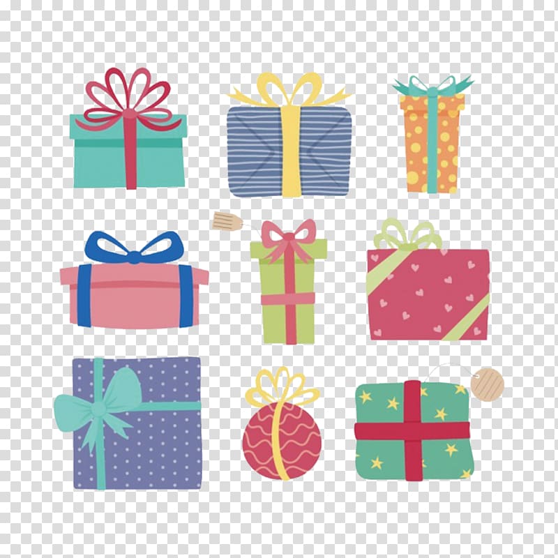 Gift Paper Drawing Dessin animxe9, Gift to share transparent background PNG clipart