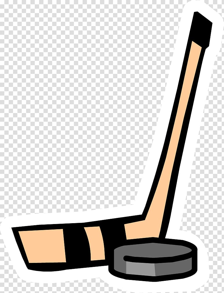 Hockey stick Hockey puck Cartoon , Hockey Stick transparent background PNG clipart