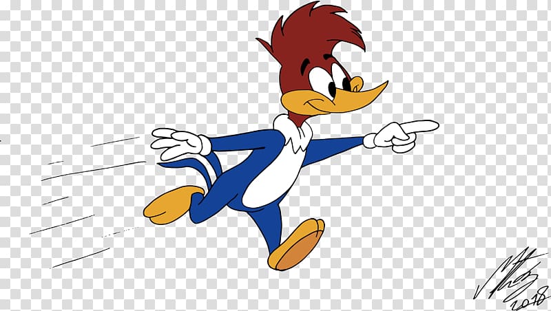 Woody Woodpecker Duck Bird Winnie Pica-Pau, duck transparent background PNG clipart