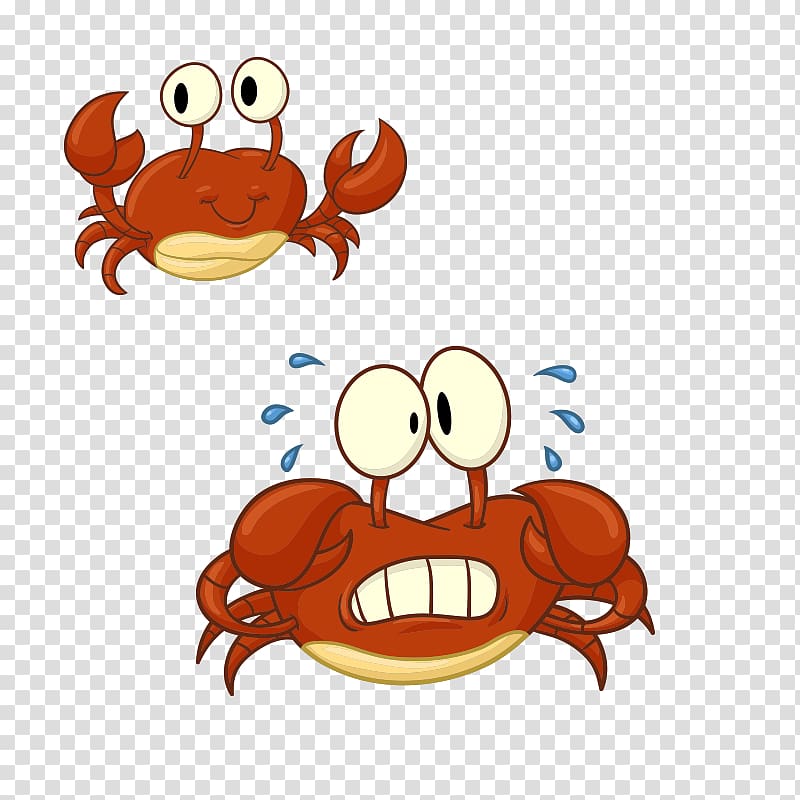 Crab Cartoon Drawing Illustration, crab transparent background PNG clipart