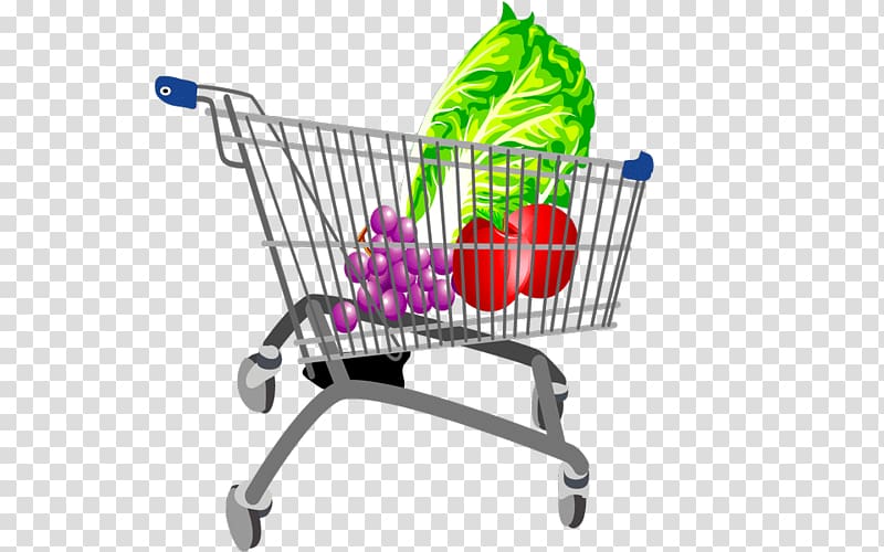 Shopping cart Supermarket Shopping Centre , supermarket vegetables transparent background PNG clipart