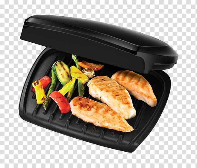 Barbecue Grilling George Foreman Grill Panini Pie iron, Russell Hobbs transparent background PNG clipart
