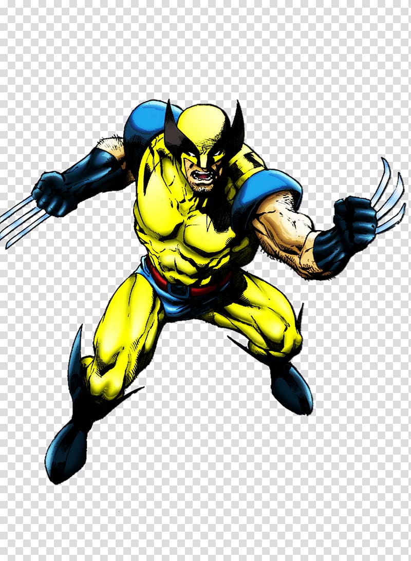 Wolverine Gohan Superhero Avengers vs. X-Men Painting, Wolverine transparent background PNG clipart