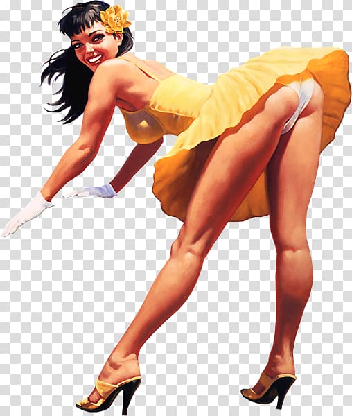 Pin-up girl , pin ups transparent background PNG clipart