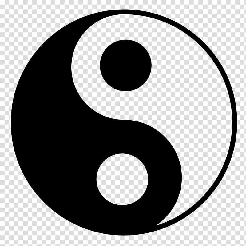Yin and yang Information Taiji Logic Tai chi, yin yang transparent background PNG clipart